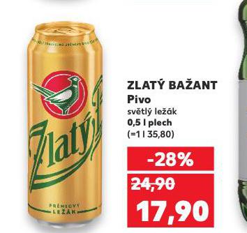 PIVO ZLAT BAANT