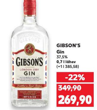 GIBSONS GIN