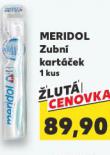 MERIDOL ZUBNÍ KARTÁČEK