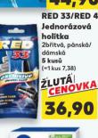 JEDNORÁZOVÁ HOLÍTKA