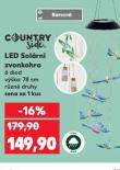 LED SOLÁRNÍ ZVONKOHRA