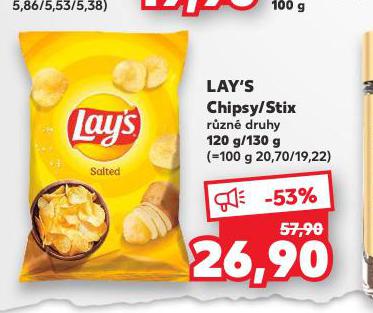 LAYS CHIPSY / STIX