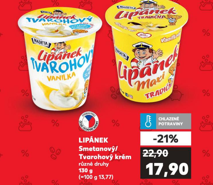 MADETA LIPNEK SMETANOV / TVAROHOV KRM