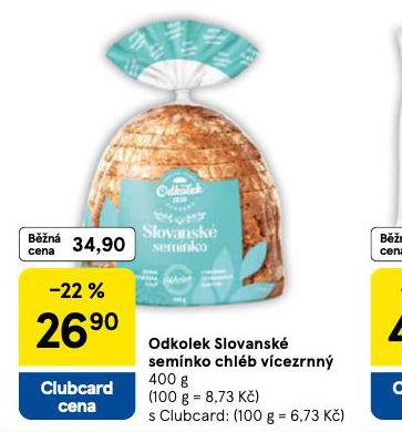 ODKOLEK SLOVANSK SEMNKO CHLB VCEZRENN
