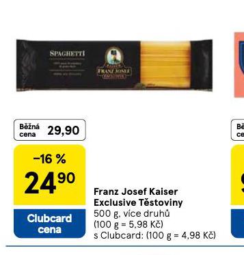 FRANZ JOSEF KAISER EXCLUSIVE TSTOVINY