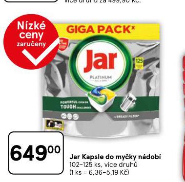 JAR KAPSLE DO MYKY NDOB