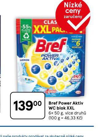 BREF POWER AKTIV WC BLOK XXL