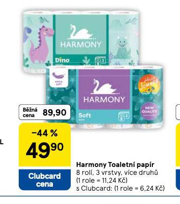 HARMONY TOALETN PAPR