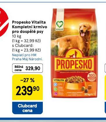 PROPESKO VITALITA KOMPLETN KRMIVO PRO DOSPL PSY