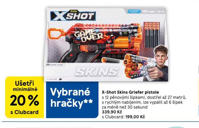 X-SHOT SKINS GRIEFER PISTOLE