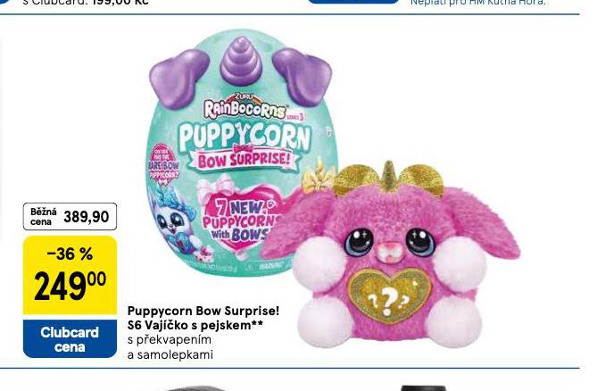 PUPPYCORN BOW SURPRISE! S6 VAJKO S PEJSKEM