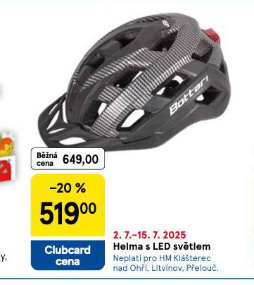 HELMA S LED OSVTLENM