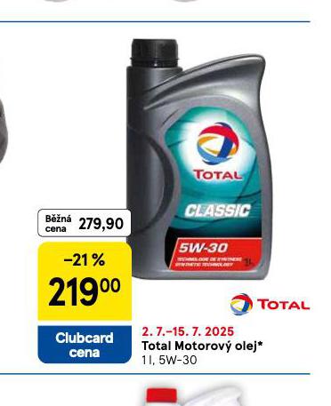 TOTAL MOTOROV OLEJ