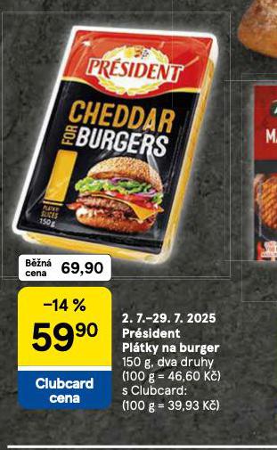 PRSIDENT PLTKY NA BURGER