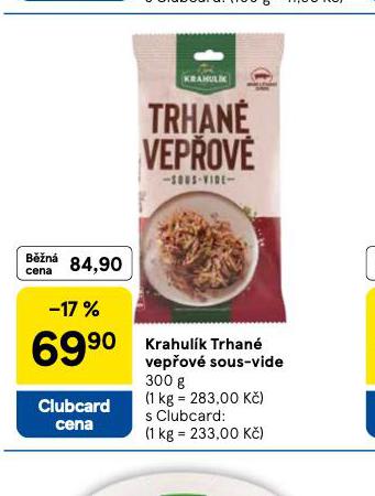 TRHAN VEPOV SOUS VIDE