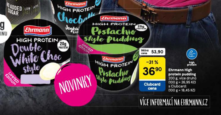 EHRMANN HIGH PROTEIN PUDDING