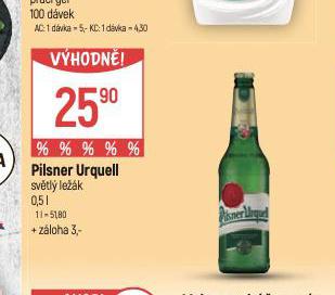 PIVO PILSNER URQUELL