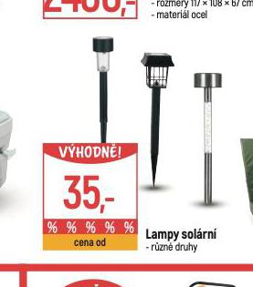 LAMPY SOLRN