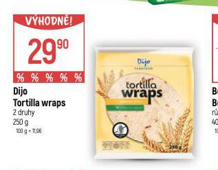 DIJO TORTILLA WRAPS