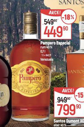PAMPERO ESPECIAL RUM