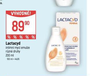 LACTACYD INTIMN MYC EMULZE