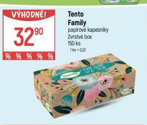 TENTO FANILY PAPROV KAPESNKY