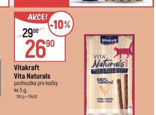 VITAKRAFT VITA NATURAL POCHOUTKY PRO KOKY