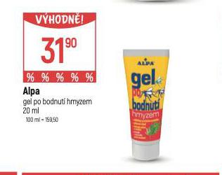 ALPA GEL PO BODNUT HMYZEM