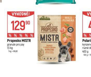 PROPESKO MISTR GRANULE PRO PSY