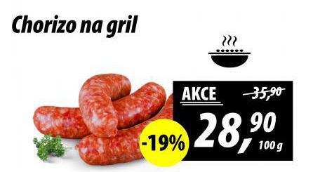 CHORIZO NA GRIL