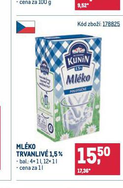 TRVANLIV MLKO 1,5%