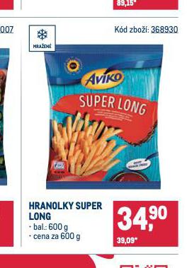 HRANOLKY SUPER LONG