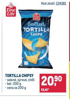 TORTILLA CHIPSY