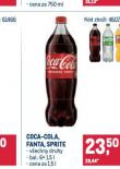 COCA COLA, FANTA, SPRITE