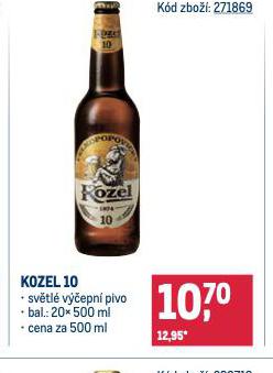 PIVO VELKOPOPOVICK KOZEL 10
