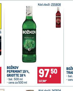 BOKOV PEPRMINT, GRIOTTE