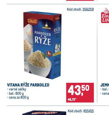 VITANA RݎE PARBOILED