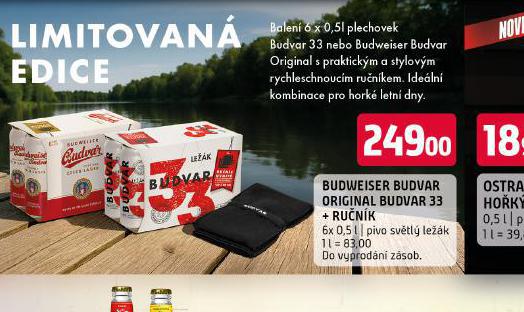 PIVO BUDWEISER BUDVAR ORIGINAL