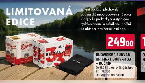 PIVO BUDVAR 33