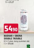 BUDVAR + OBORA DOUBLE TROUBLE