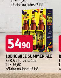 LOBKOWICZ SUMMER ALE