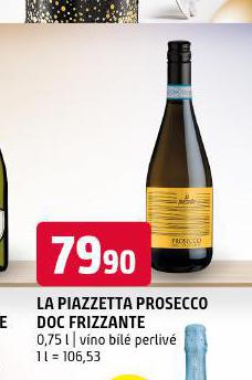 LA PIAZZETTA PROSECCO DOC FRIZZANTE