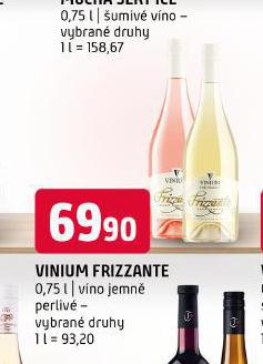 VINIUM FRIZZANTE