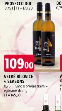 VELK BLOVICE 4  SEASONS