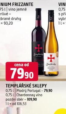 TEMPLSK SKLEPY MODR PORTUGAL