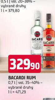 BACARDI RUM