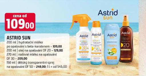 ASTRID SUN HYDRATAN MLKO PO OPALOVN