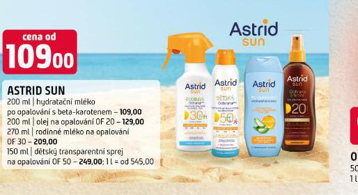 ASGTRID SUN OLEJ NA OPALOVN