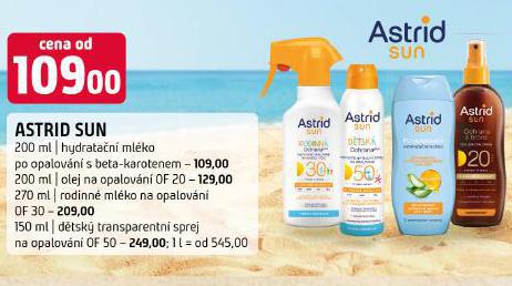 ASTRID SUN DTSK SPREJ NA OPALOVN