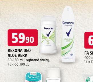 REXONA DEO ALOE VERA